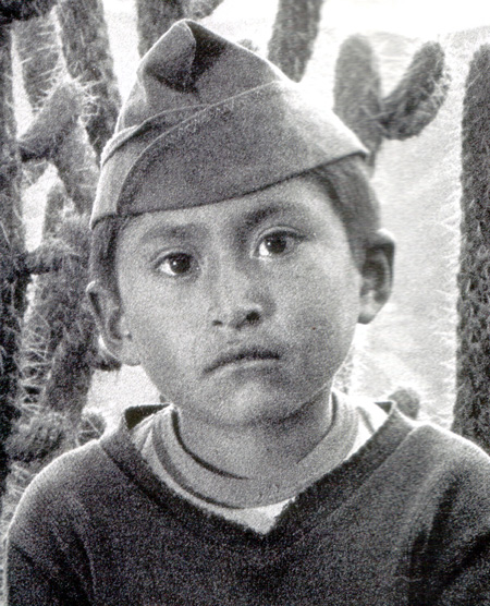 Enfant indien d'Equateur
